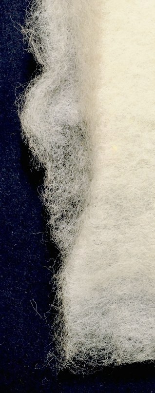 手紡ぎ用・ペルー綿の繊維