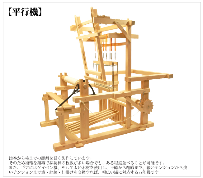 手織機【-手織りの道具屋-稲垣機料】